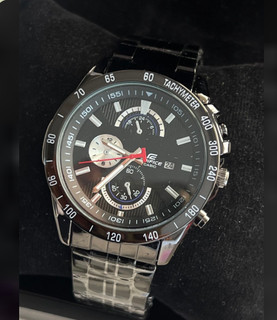 ⌚️CASIO EDIFICE⌚️ ✅️ساعت مردانه کاسیو ✅️مدل کاسیو ادیفایس ✅️طرح سه موتوره ✅️دارای تقویم روز شمار ✅️بند استیل ✅️رنگبندی جور ✅️قفل کلیپسی ✅️کیفیت عالي ✅️دارای 6 ماه گارانتی موتور ✅️ارسال به همراه جعبه ی کادویی